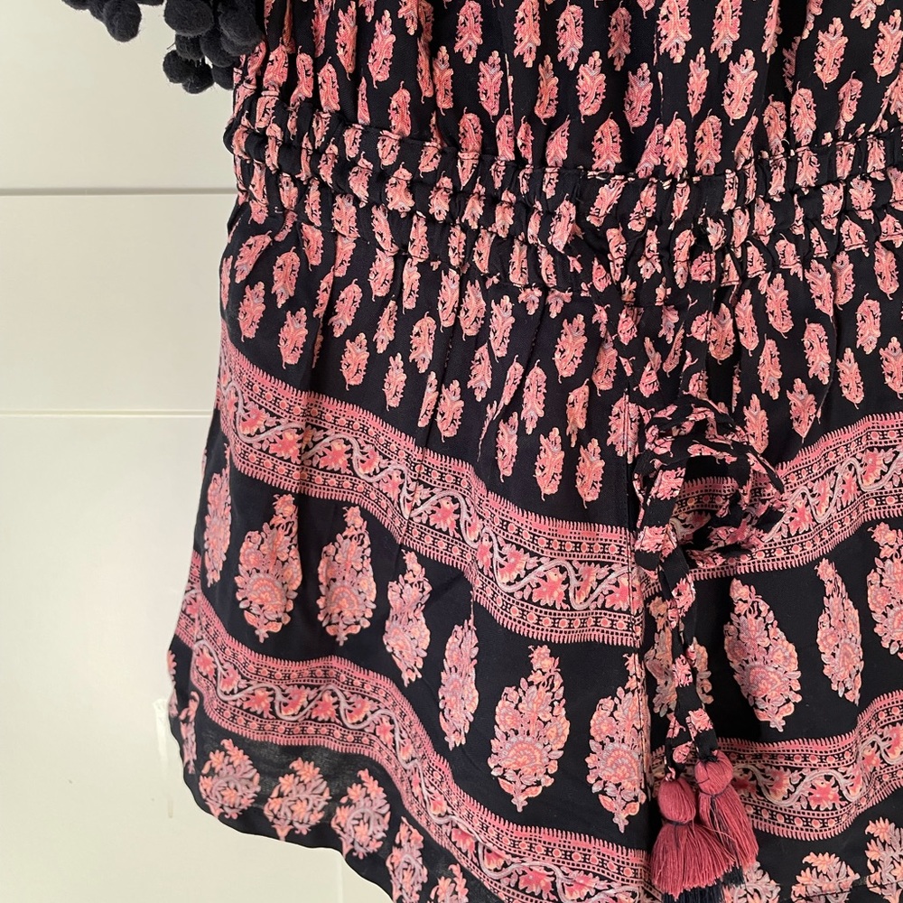 Anthropologie Raga Boho Off-shoulder Romper XS - Picture 6 of 8
